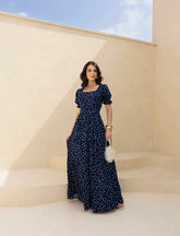 Vestido longo azul REF. 8647