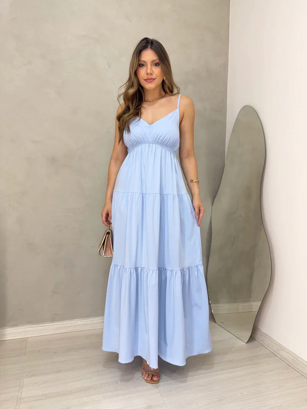 Vestido azul claro REF. 9791