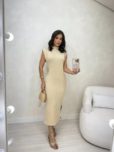 Vestido midi nude REF. 9788